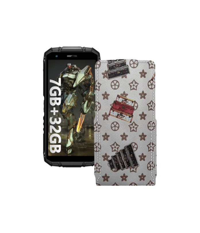 Чохол-флип з екошкіри для телефону Doogee S41 Plus