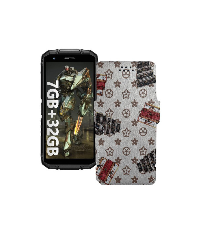 Чохол-книжка з екошкіри для телефону Doogee S41 Plus