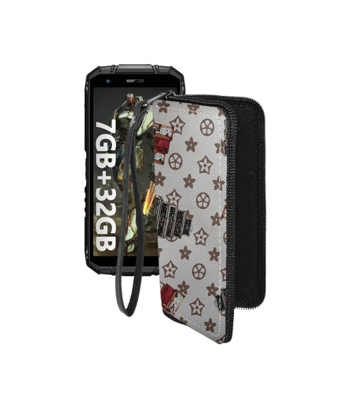 Чохол-гаманець з екошкіри для телефону Doogee S41 Plus