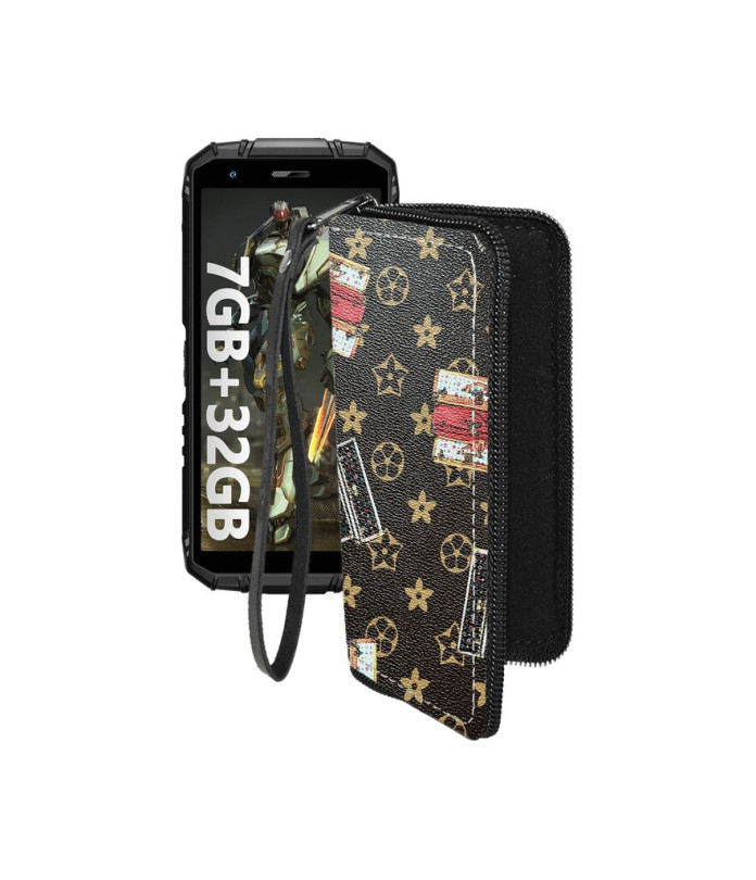 Чохол-гаманець з екошкіри для телефону Doogee S41 Plus