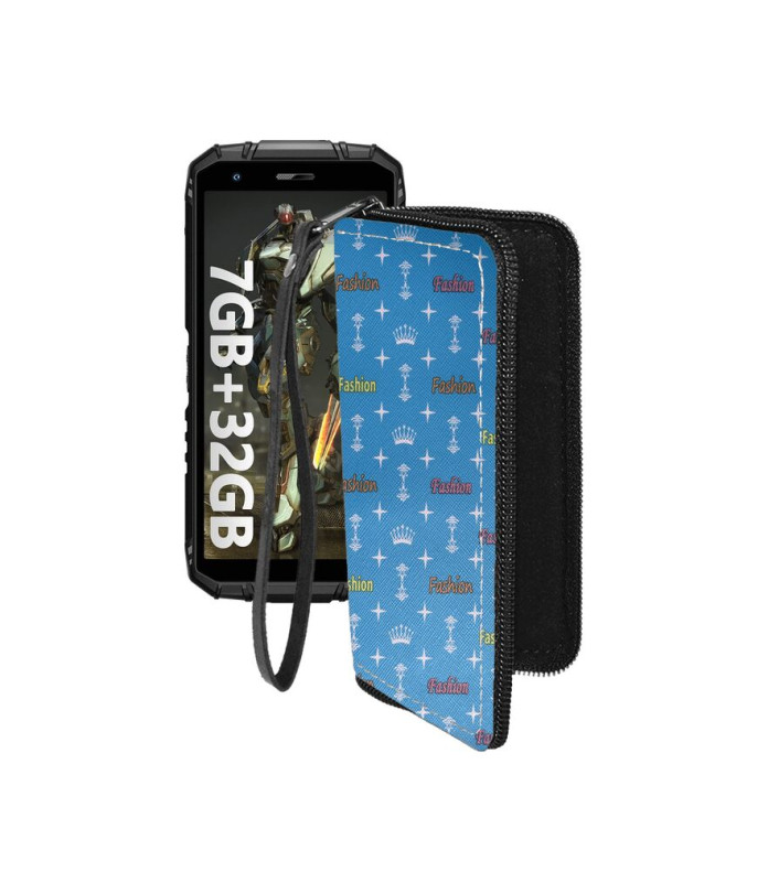 Чохол-гаманець з екошкіри для телефону Doogee S41 Plus