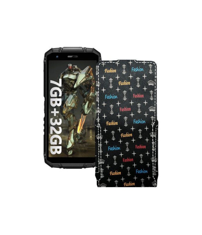 Чохол-флип з екошкіри для телефону Doogee S41 Plus