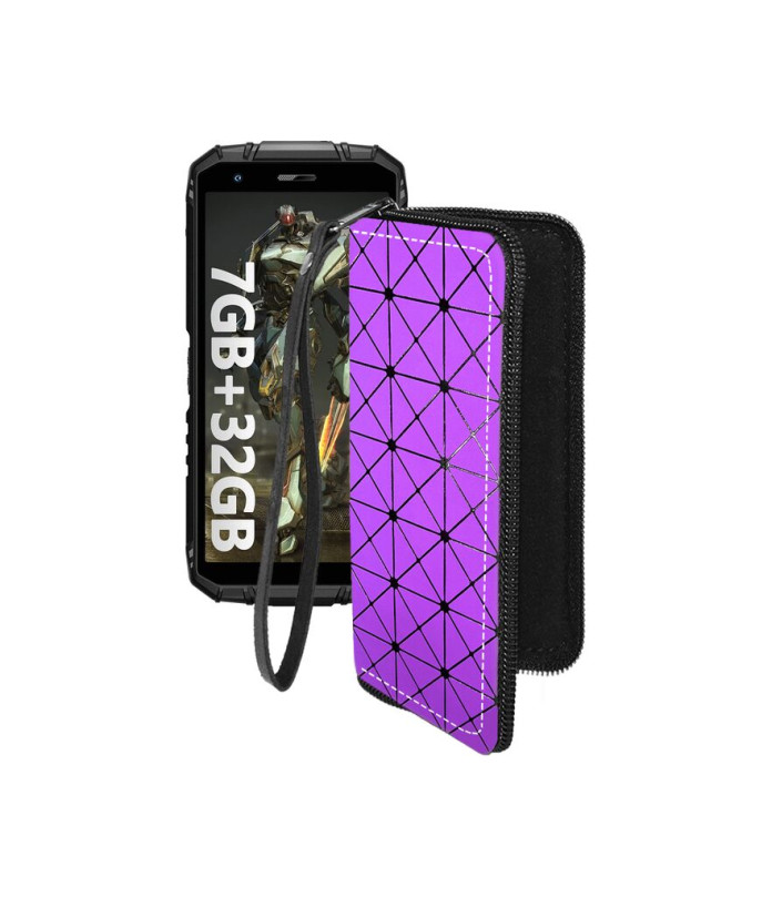 Чохол-гаманець з екошкіри для телефону Doogee S41 Plus