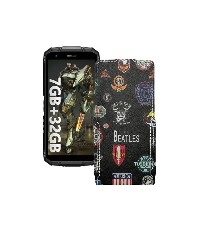 Чохол-флип з екошкіри для телефону Doogee S41 Plus