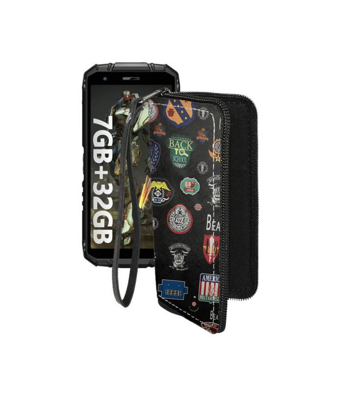 Чохол-гаманець з екошкіри для телефону Doogee S41 Plus