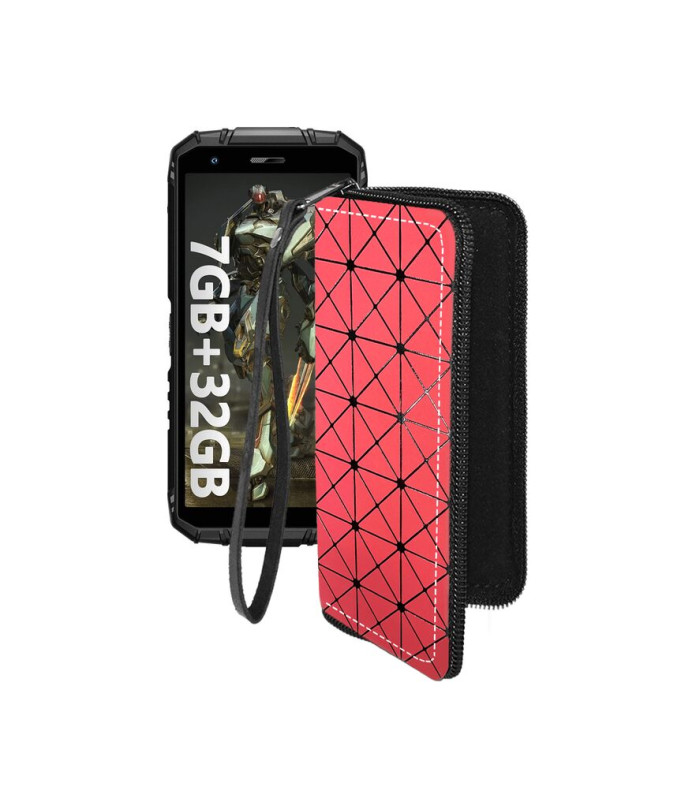 Чохол-гаманець з екошкіри для телефону Doogee S41 Plus