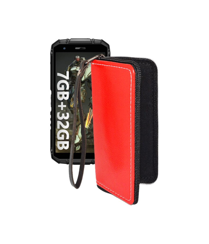 Чохол-гаманець з екошкіри для телефону Doogee S41 Plus