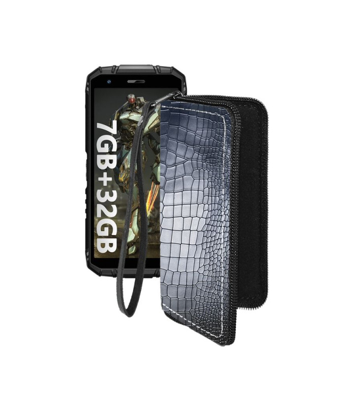 Чохол-гаманець з екошкіри для телефону Doogee S41 Plus