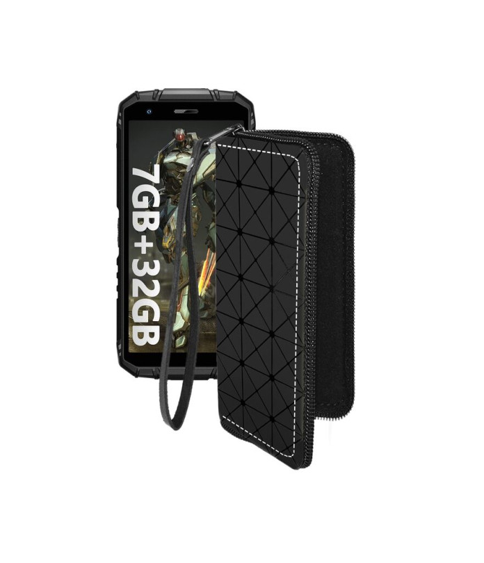 Чохол-гаманець з екошкіри для телефону Doogee S41 Plus