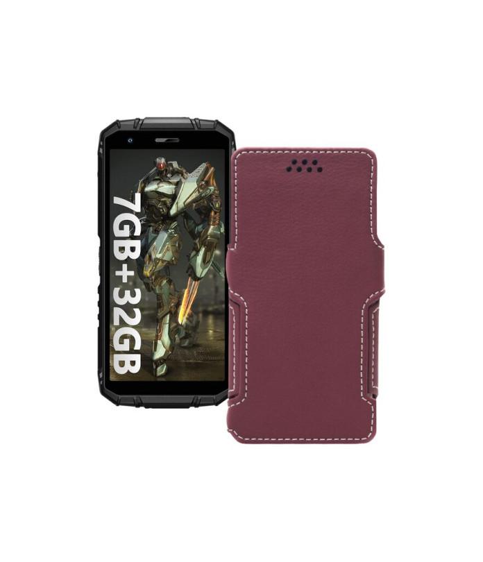 Чохол-книжка з екошкіри для телефону Doogee S41 Plus