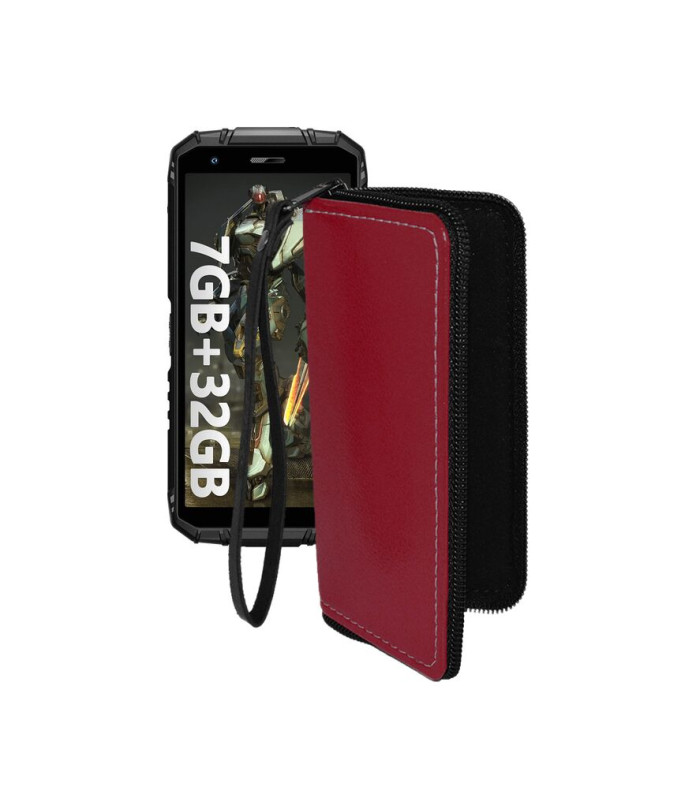 Чохол-гаманець з екошкіри для телефону Doogee S41 Plus