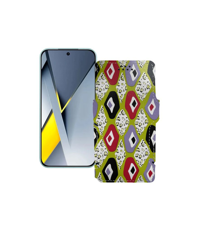 Чохол-книжка з екошкіри для телефону Xiaomi Poco F8 Pro 5G