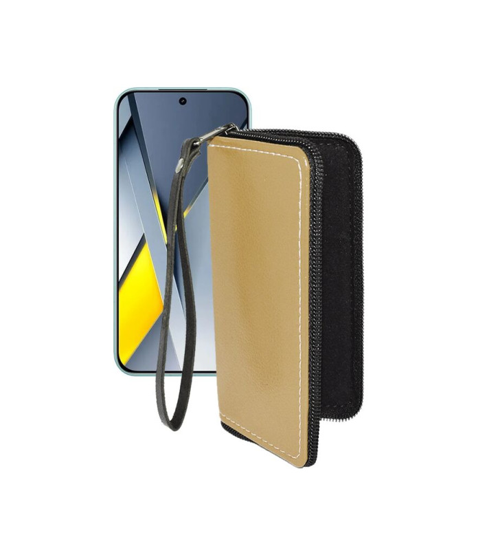 Чохол-гаманець з екошкіри для телефону Xiaomi Poco F8 Pro 5G