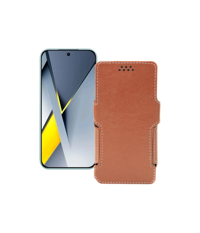 Чохол-книжка з екошкіри для телефону Xiaomi Poco F8 Pro 5G