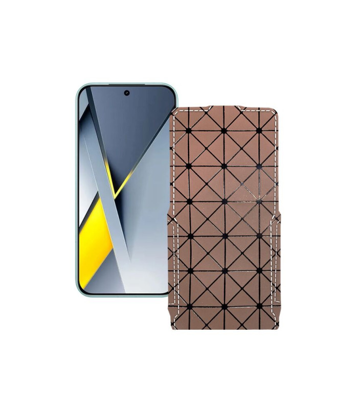 Чохол-флип з екошкіри для телефону Xiaomi Poco F8 Pro 5G