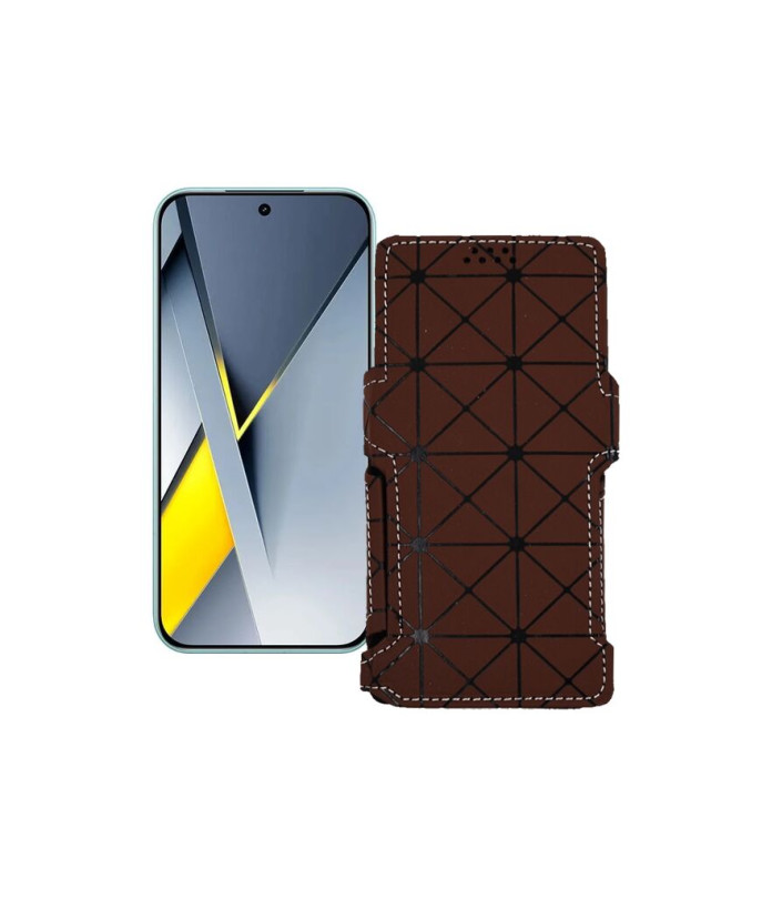 Чохол-книжка з екошкіри для телефону Xiaomi Poco F8 Pro 5G