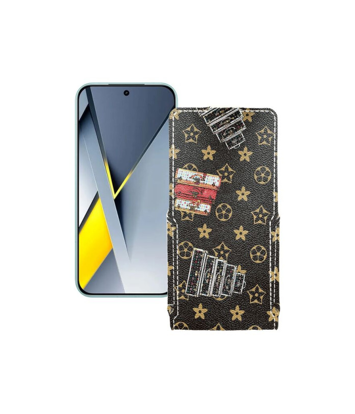 Чохол-флип з екошкіри для телефону Xiaomi Poco F8 Pro 5G