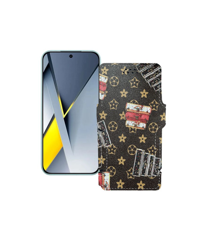 Чохол-книжка з екошкіри для телефону Xiaomi Poco F8 Pro 5G