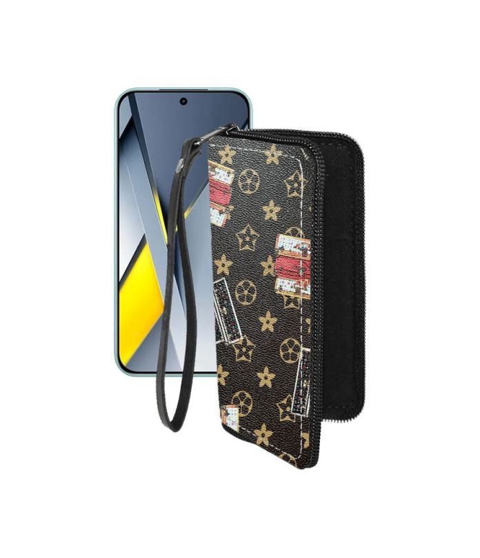 Чохол-гаманець з екошкіри для телефону Xiaomi Poco F8 Pro 5G