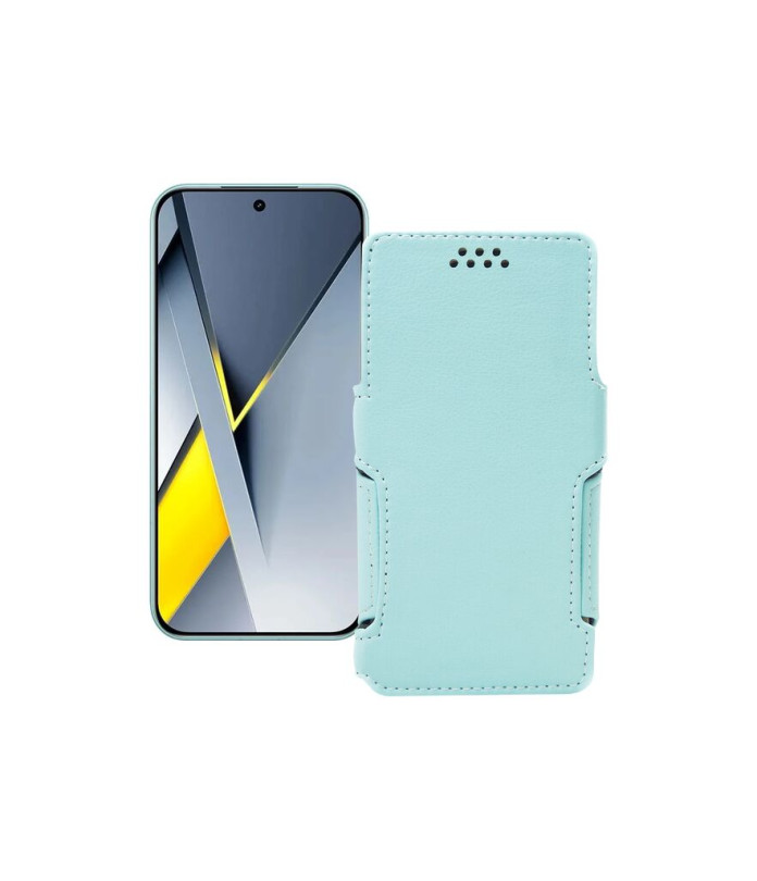 Чохол-книжка з екошкіри для телефону Xiaomi Poco F8 Pro 5G