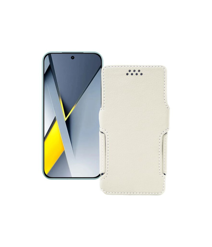 Чохол-книжка з екошкіри для телефону Xiaomi Poco F8 Pro 5G