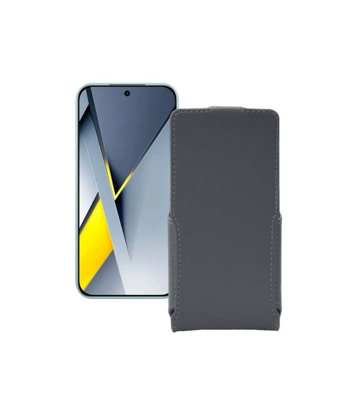 Чохол-флип з екошкіри для телефону Xiaomi Poco F8 Pro 5G