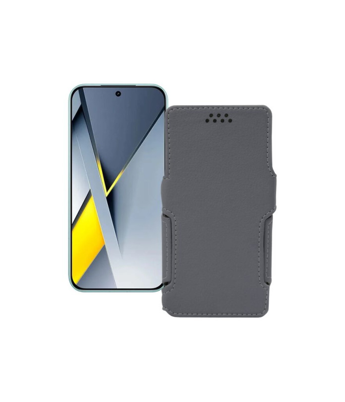 Чохол-книжка з екошкіри для телефону Xiaomi Poco F8 Pro 5G