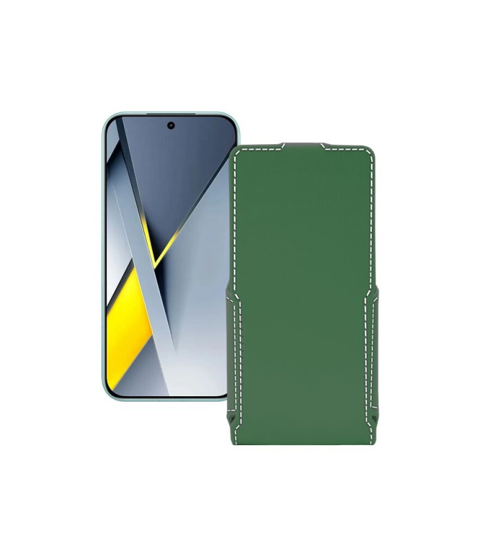 Чохол-флип з екошкіри для телефону Xiaomi Poco F8 Pro 5G