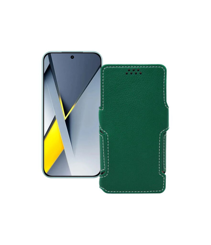 Чохол-книжка з екошкіри для телефону Xiaomi Poco F8 Pro 5G