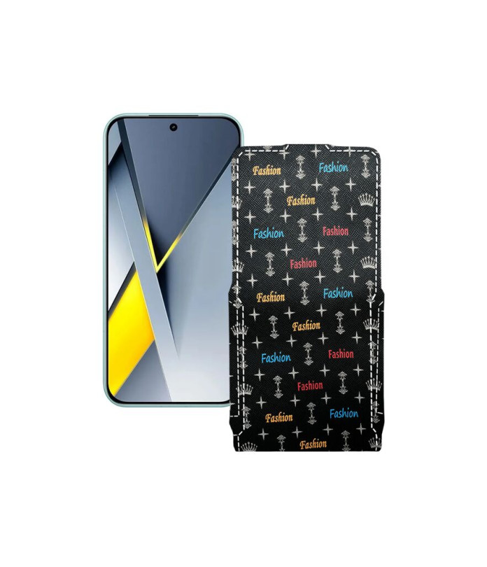 Чохол-флип з екошкіри для телефону Xiaomi Poco F8 Pro 5G