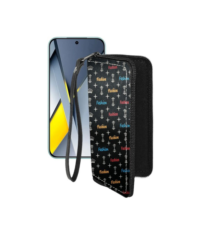 Чохол-гаманець з екошкіри для телефону Xiaomi Poco F8 Pro 5G