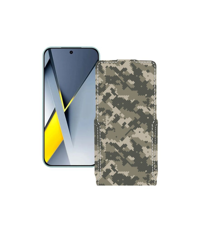 Чохол-флип з екошкіри для телефону Xiaomi Poco F8 Pro 5G