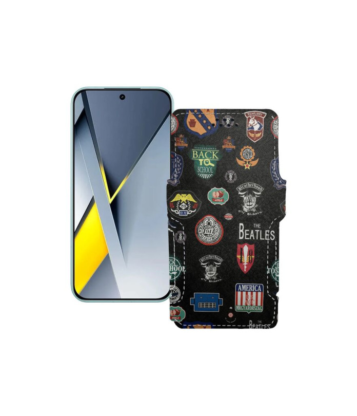 Чохол-книжка з екошкіри для телефону Xiaomi Poco F8 Pro 5G