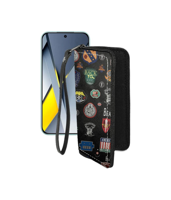 Чохол-гаманець з екошкіри для телефону Xiaomi Poco F8 Pro 5G