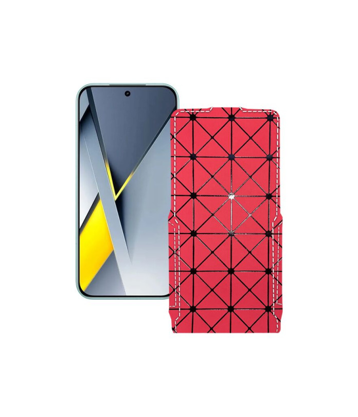 Чохол-флип з екошкіри для телефону Xiaomi Poco F8 Pro 5G