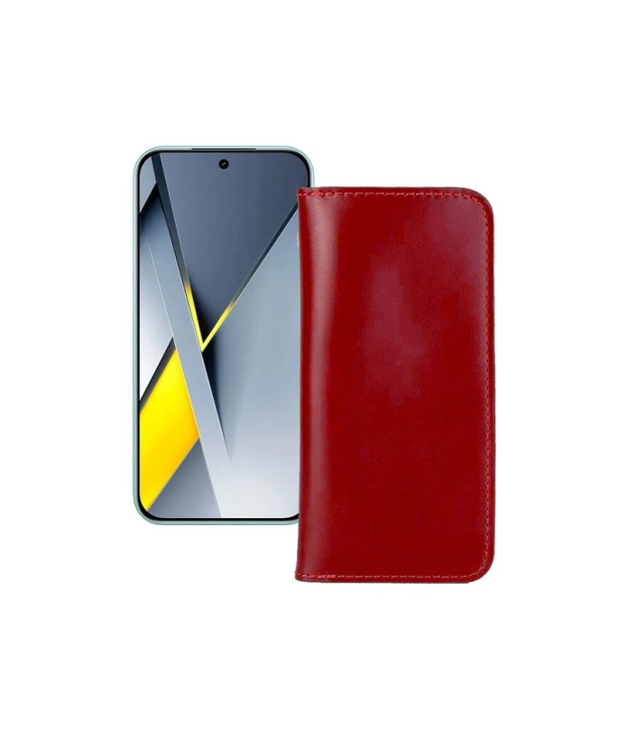 Портмоне з шкіри для телефону Xiaomi Poco F8 Pro 5G