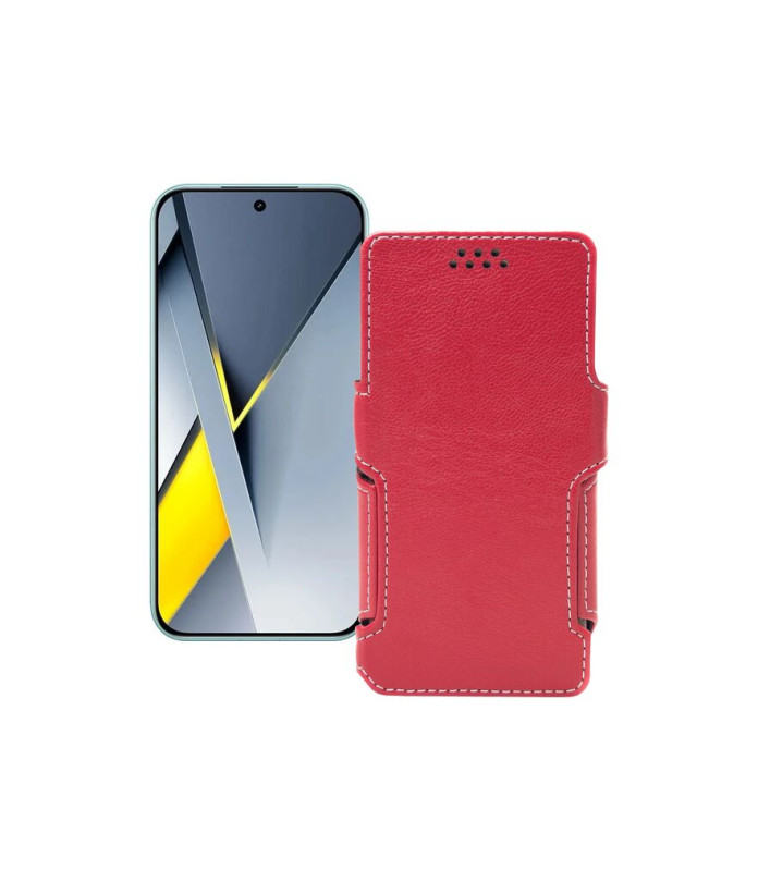 Чохол-книжка з екошкіри для телефону Xiaomi Poco F8 Pro 5G