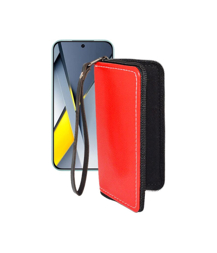 Чохол-гаманець з екошкіри для телефону Xiaomi Poco F8 Pro 5G