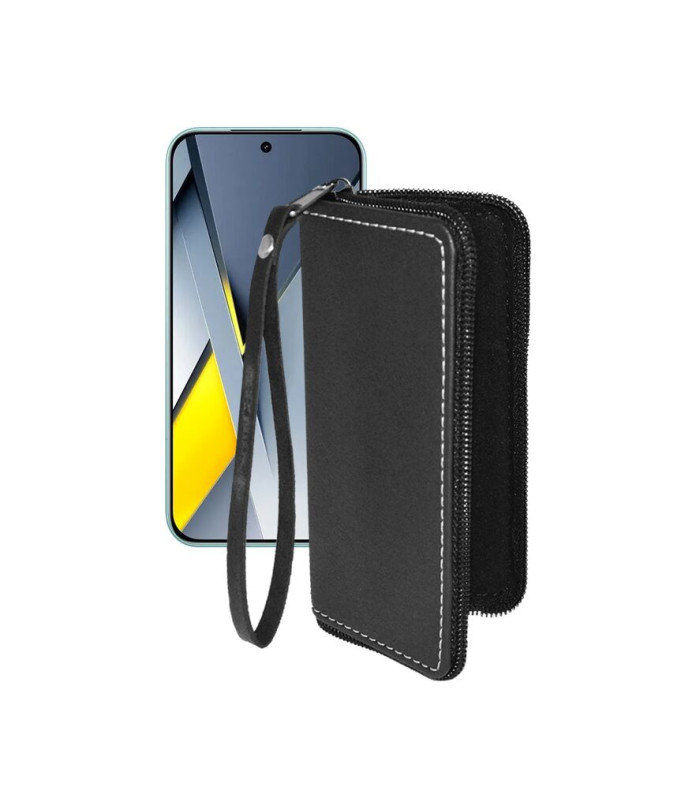 Чохол-гаманець з екошкіри для телефону Xiaomi Poco F8 Pro 5G