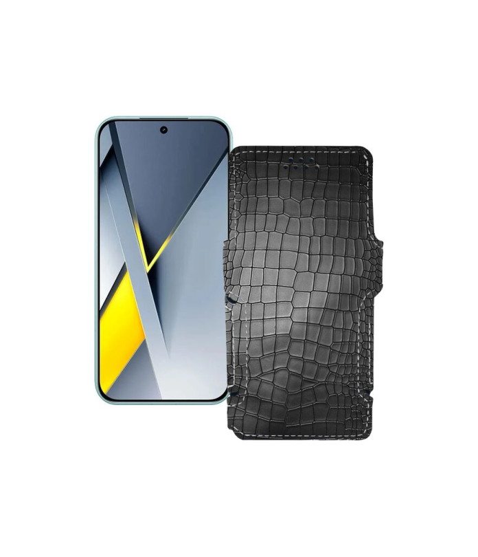 Чохол-книжка з екошкіри для телефону Xiaomi Poco F8 Pro 5G