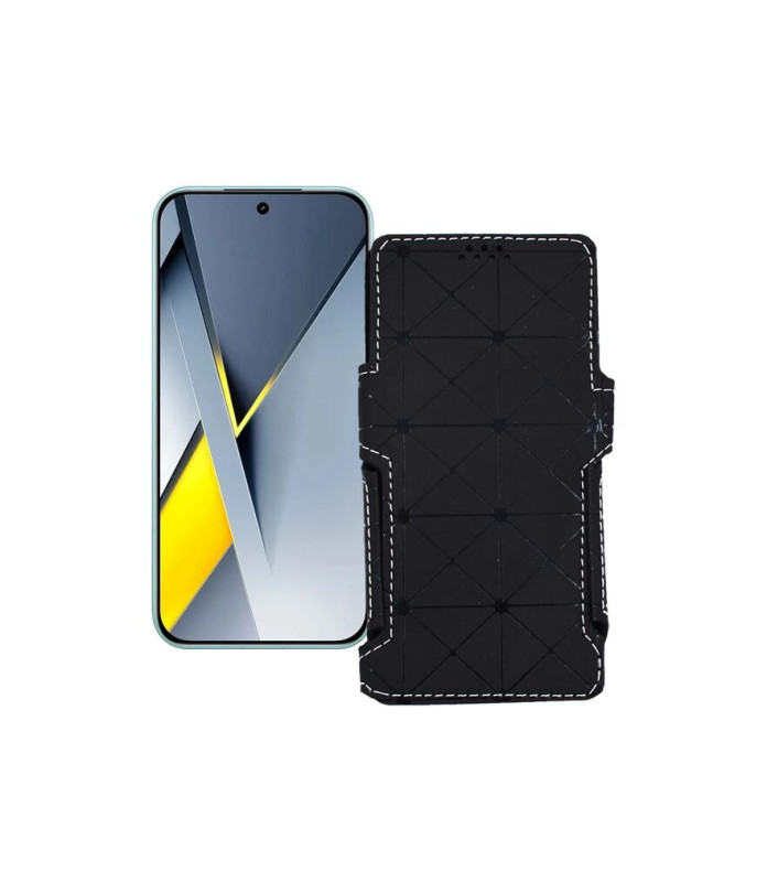 Чохол-книжка з екошкіри для телефону Xiaomi Poco F8 Pro 5G