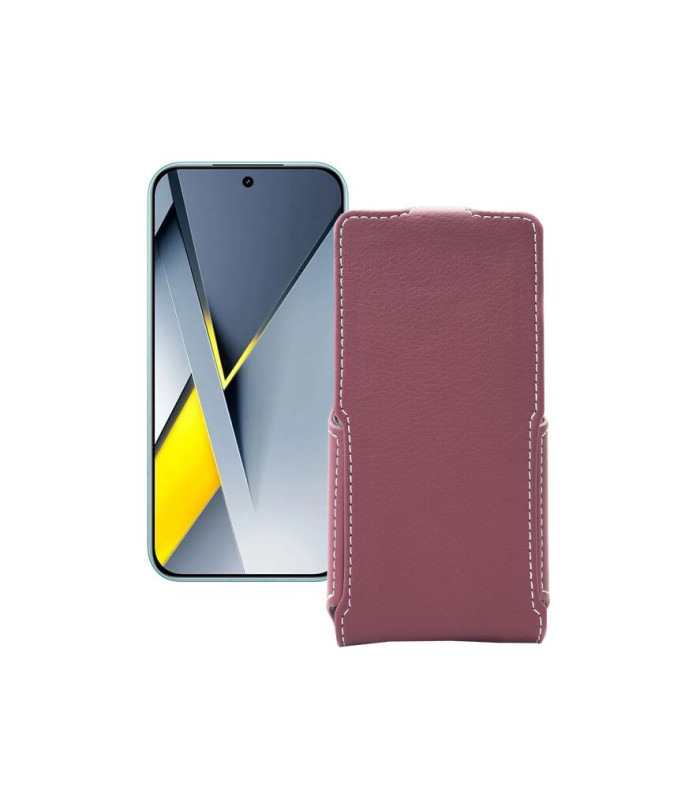 Чохол-флип з екошкіри для телефону Xiaomi Poco F8 Pro 5G