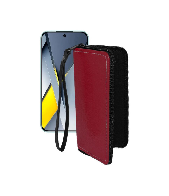 Чохол-гаманець з екошкіри для телефону Xiaomi Poco F8 Pro 5G