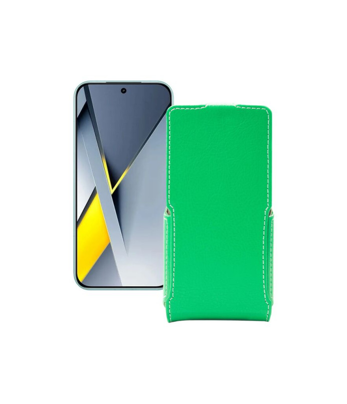 Чохол-флип з екошкіри для телефону Xiaomi Poco F8 Pro 5G