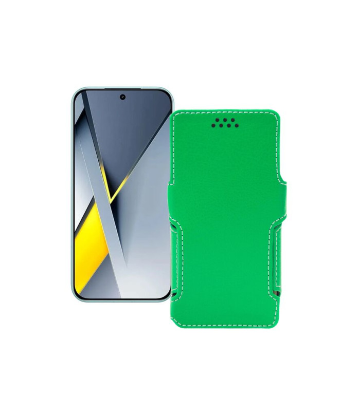 Чохол-книжка з екошкіри для телефону Xiaomi Poco F8 Pro 5G