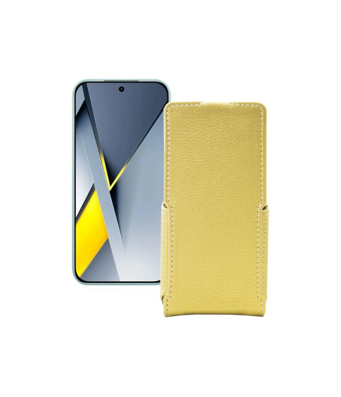 Чохол-флип з екошкіри для телефону Xiaomi Poco F8 Pro 5G