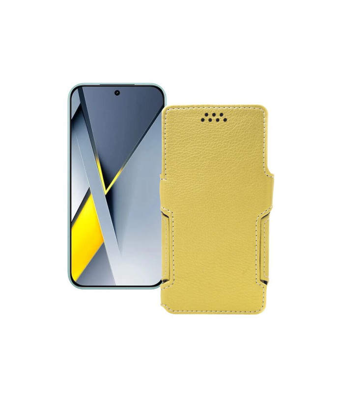 Чохол-книжка з екошкіри для телефону Xiaomi Poco F8 Pro 5G