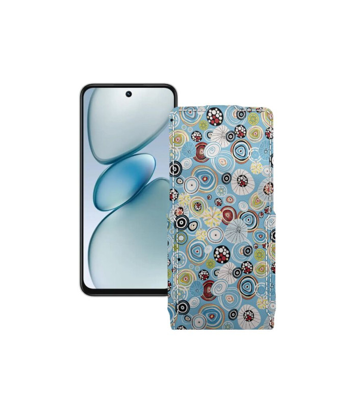 Чохол-флип з екошкіри для телефону Tecno Spark Go 1
