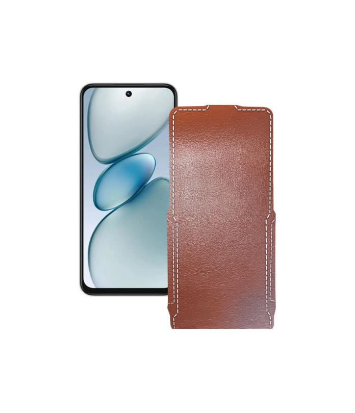 Чохол-флип з екошкіри для телефону Tecno Spark Go 1
