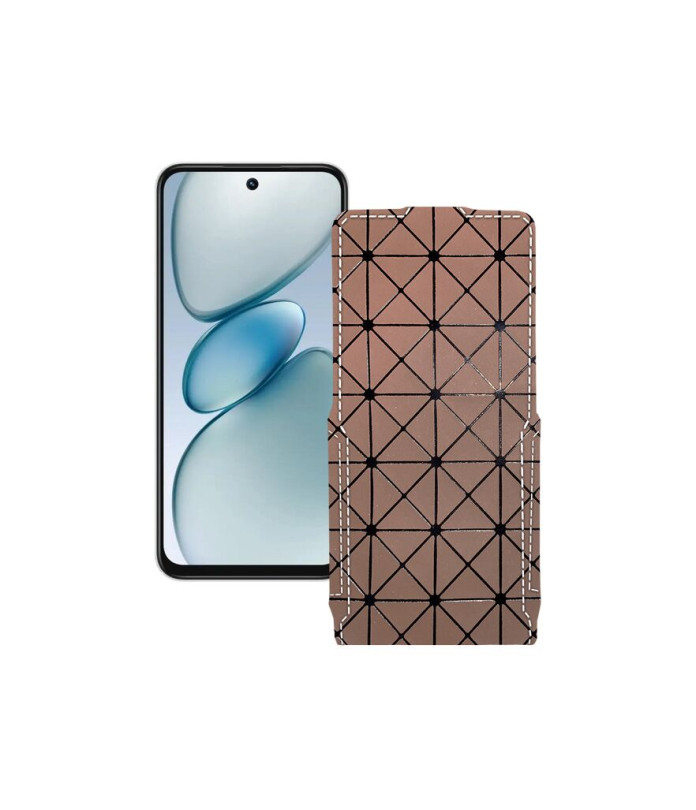 Чохол-флип з екошкіри для телефону Tecno Spark Go 1